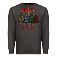 Smoke holly jolly Christmas trees Premium Sweatshirt - RanaPortraitStore