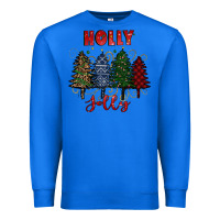 True Royal holly jolly Christmas trees Premium Sweatshirt - RanaPortraitStore
