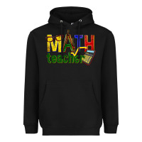 Black math teacher Heavyweight Hoodie - texasbilliewilder