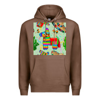 Chestnut pinata seamless pattern Premium Hoodie - BundleAndBundleShop