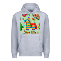 Heather Grey pinata seamless pattern Premium Hoodie - BundleAndBundleShop