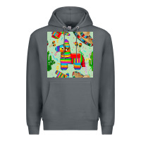 Rock pinata seamless pattern Premium Hoodie - BundleAndBundleShop