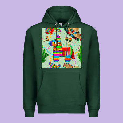 Pinata Seamless Pattern Premium Hoodie Designed By Bundleandbundleshop