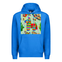 True Royal pinata seamless pattern Premium Hoodie - BundleAndBundleShop