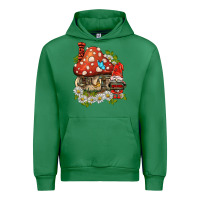Emerald welcome gnome ladybug Urban Hoodie - BarkalooDesign