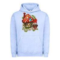 Pigment Grape Ice welcome gnome ladybug Urban Hoodie - BarkalooDesign