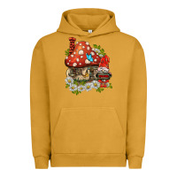 Pigment Peanut Butter welcome gnome ladybug Urban Hoodie - BarkalooDesign