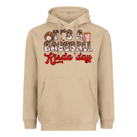 Mushroom it s a baseball kinda day Heavyweight Hoodie - Zillion Design Studio