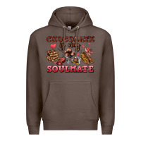 Coffee chocolate is my soulmate Premium Hoodie - AdoDesignShop