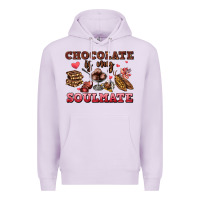 Lilac chocolate is my soulmate Premium Hoodie - AdoDesignShop