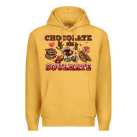 Mustard chocolate is my soulmate Premium Hoodie - AdoDesignShop