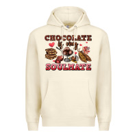 Sandshell chocolate is my soulmate Premium Hoodie - AdoDesignShop