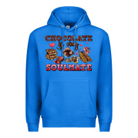 True Royal chocolate is my soulmate Premium Hoodie - AdoDesignShop