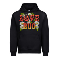 Black ladybug love bug Urban Hoodie - BarkalooDesign