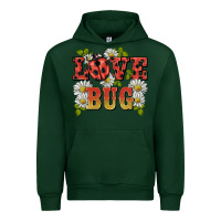 Forest Green ladybug love bug Urban Hoodie - BarkalooDesign
