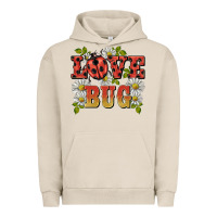Pigment French Oak ladybug love bug Urban Hoodie - BarkalooDesign