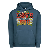 Pigment Midnight Navy ladybug love bug Urban Hoodie - BarkalooDesign