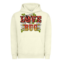 Pigment Pistachio ladybug love bug Urban Hoodie - BarkalooDesign