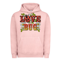 Pigment Salmon ladybug love bug Urban Hoodie - BarkalooDesign