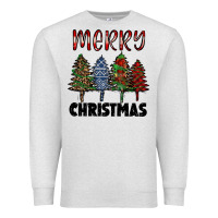 Oatmeal Heather merry christmas trees Premium Sweatshirt - RanaPortraitStore