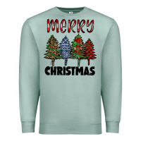 Seafoam merry christmas trees Premium Sweatshirt - RanaPortraitStore