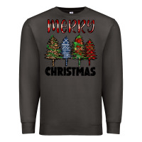Smoke merry christmas trees Premium Sweatshirt - RanaPortraitStore
