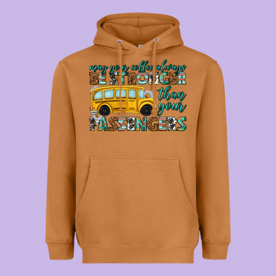 May Your Coffee Always Heavyweight Hoodie Designed By Texasbilliewilder