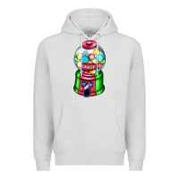 Dove Grey candy machine Premium Hoodie - AdoDesignShop