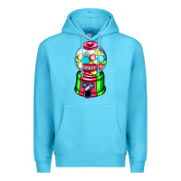 Ocean Blue candy machine Premium Hoodie - AdoDesignShop