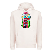 Pale Pink candy machine Premium Hoodie - AdoDesignShop