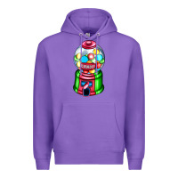 Purple candy machine Premium Hoodie - AdoDesignShop