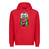 Red candy machine Premium Hoodie - AdoDesignShop