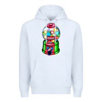 White candy machine Premium Hoodie - AdoDesignShop