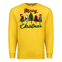 Lemon merry christmas trees Premium Sweatshirt - RanaPortraitStore