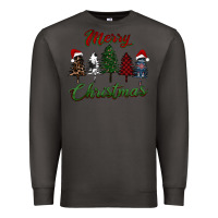 Smoke merry christmas trees Premium Sweatshirt - RanaPortraitStore