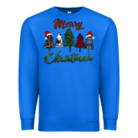 True Royal merry christmas trees Premium Sweatshirt - RanaPortraitStore