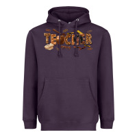 Plum melanin teacher Heavyweight Hoodie - texasbilliewilder