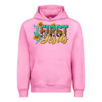 Fuchsia Pink but first jesus Urban Hoodie - NancyCooperArtShop