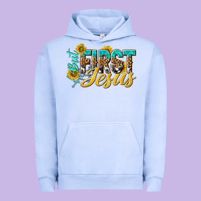 But First Jesus Urban Hoodie Designed By Nancycooperartshop