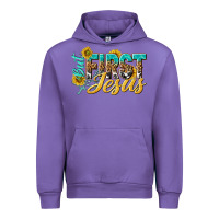 Tulip but first jesus Urban Hoodie - NancyCooperArtShop