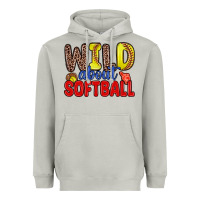 Moon Dust wild about softball Heavyweight Hoodie - Zillion Design Studio