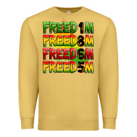 Antique Gold Freedom 1865 Premium Sweatshirt - Zillion Design Studio