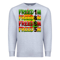Heather Grey Freedom 1865 Premium Sweatshirt - Zillion Design Studio