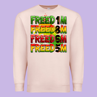 Freedom 1865 Premium Sweatshirt Designed By Zillion Design Studio