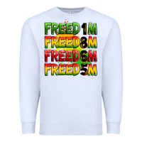 White Freedom 1865 Premium Sweatshirt - Zillion Design Studio