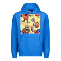 True Royal patriotic hotdog ice cream donat Premium Hoodie - BundleAndBundleShop