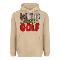 Mushroom wild about golf Heavyweight Hoodie - Zillion Design Studio