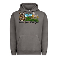 Pigment Tornado Peace Love Kiko Goat Urban Hoodie - LillyAllenDesigns