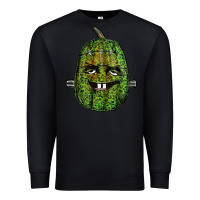 Black leopard pumpkin frankestein Premium Sweatshirt - RanaPortraitStore