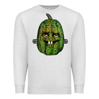 Oatmeal Heather leopard pumpkin frankestein Premium Sweatshirt - RanaPortraitStore